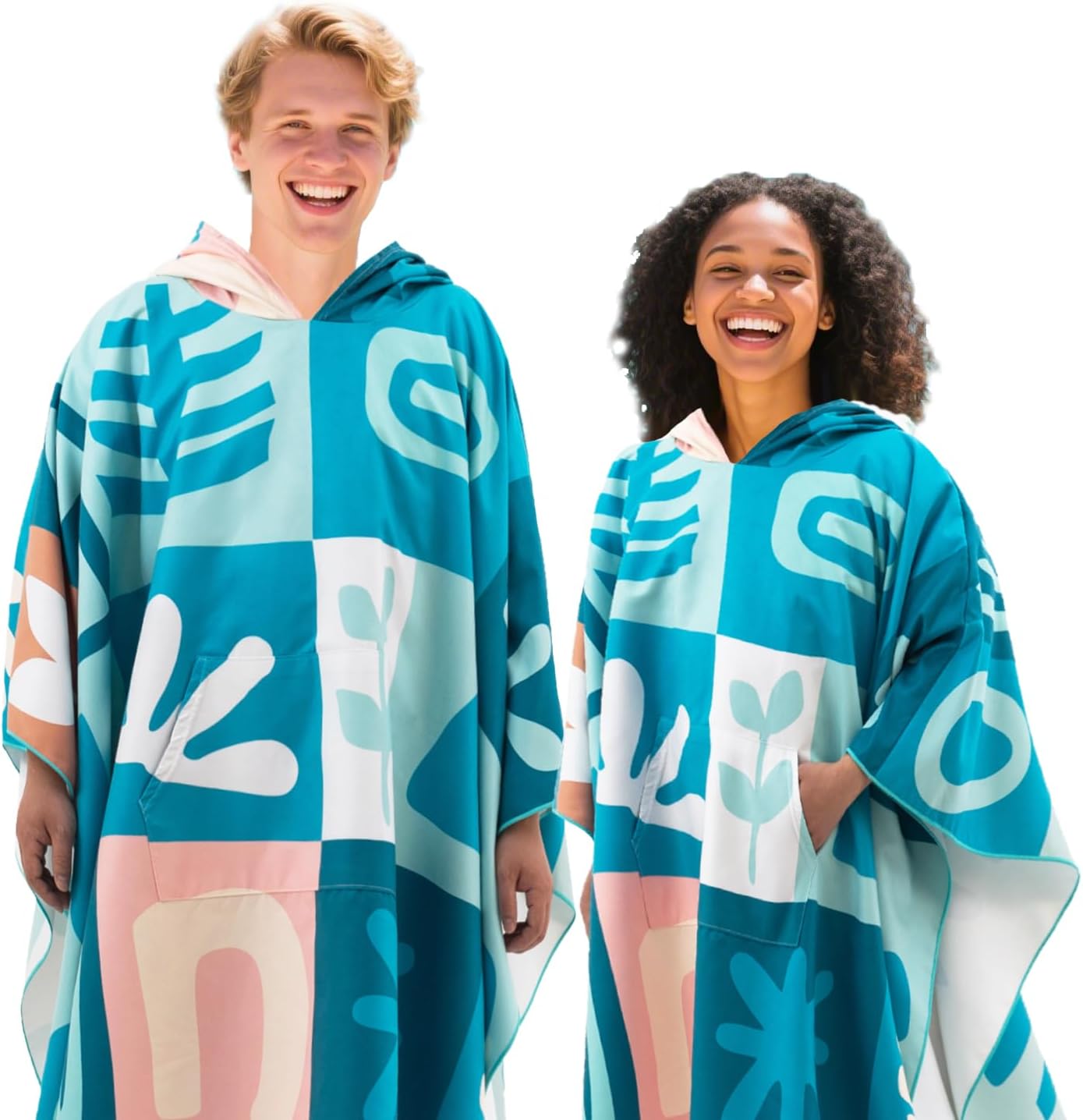 2 Pack Microfiber Beach Towel, Oversized Microfiber Pool Towel 60”x 40”, Sand-Free Beach Towel, Quick Drying Camping Towel, Super Absorbent Bath Blanket, Soft Breathable and Lightweight